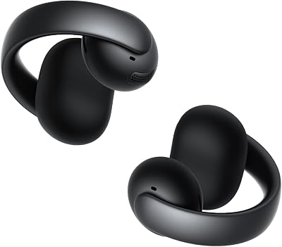Anker soundcore AeroClip Auriculares Open-Ear con Forma de Anilla Abierta