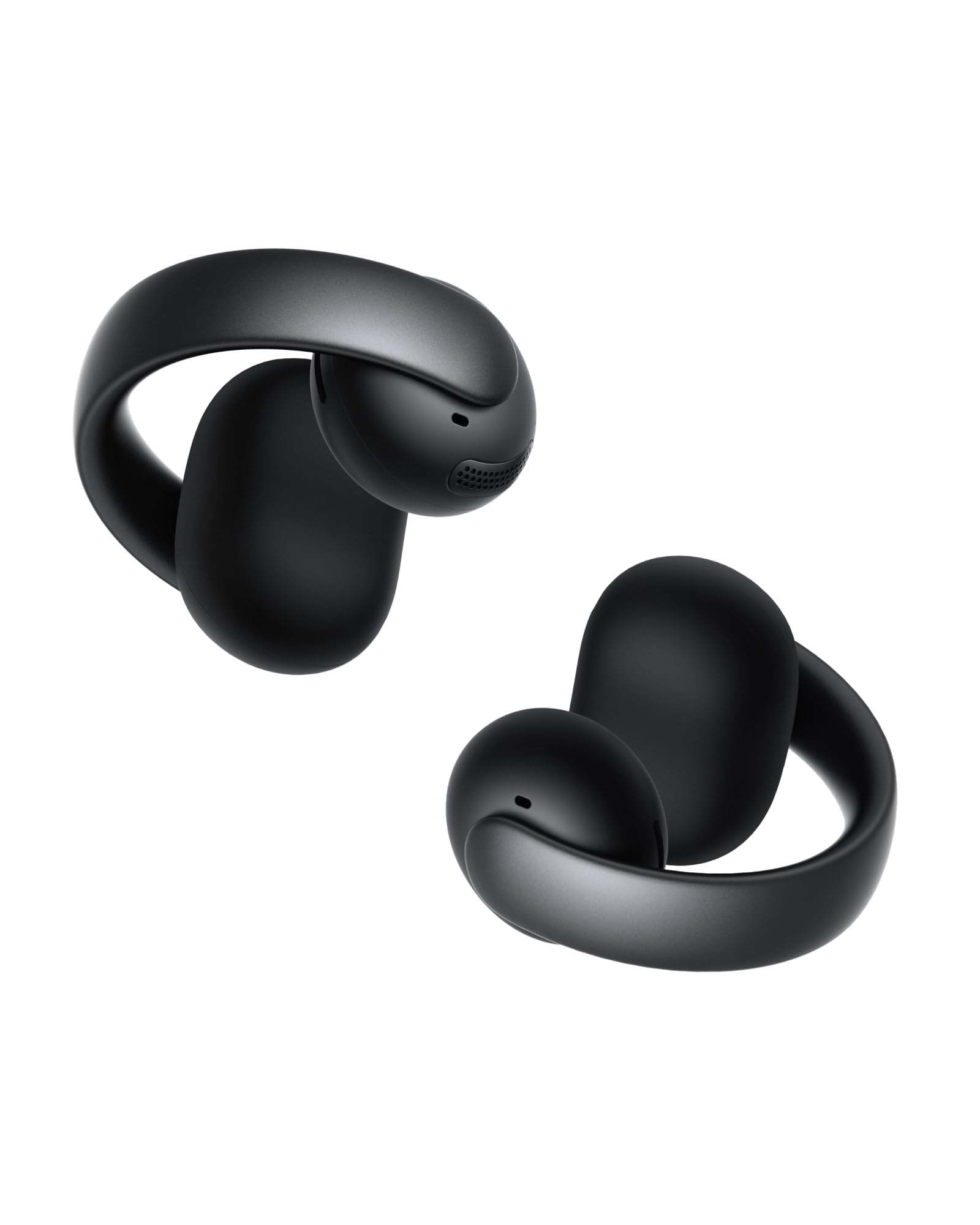 Photo 1 of Soundcore AeroClip by Anker, Open-Ear Earbuds, Clip-On Headphones, Adaptive Comfort, Clear Calls with 4 Mics and AI, Stable Fit, 12mm Drivers for Powerful Bass, Hi-Res, Open-Ring Design