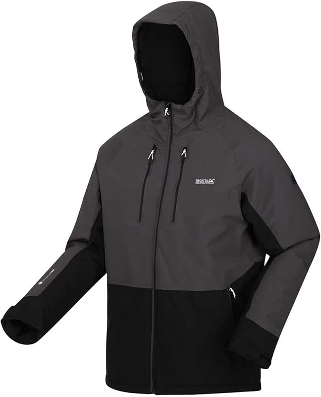 Chaqueta acolchada elástica Highton para hombre, costuras impermeables, transpirables y selladas y aislamiento Thermoguard: perfecta para actividades al aire libre, caminatas