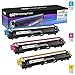 Speedy Inks - Compatible with Brother Set of 3 TN225 color toner cartridges TN225C, TN225M, TN225Y for Brother HL-3140CW, HL-3170CDW, MFC-9130CW, MFC-9330CDW, MFC-9340CDW.