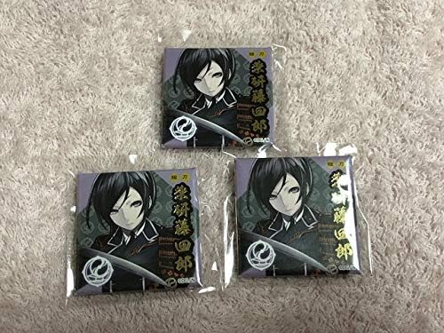 Amazon 刀剣乱舞 とうらぶ スクエア缶バッジ 薬研藤四郎 3個セット バッジ おもちゃ