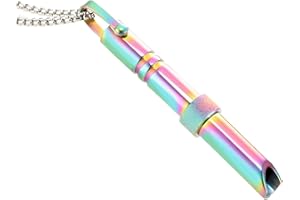 LUCITECK Breathing Necklace for Anxiety Stress Relief, Quit Smoking Tools Breathlace Necklace, Stop Smoking Aids Breathing Necklace, Fum Vaporless Inhaler Meditation Tools Necklace-Colorful