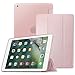 Infiland New iPad 9.7 2018 2017 Case - Shockproof Smart Slim Case with Flexible Soft TPU Back Protector Cover for Apple iPad 9.7 Inch 2018 2017 Released (Auto Wake / Sleep), Rose-Gold