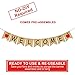 Welcome Banner Burlap - First Day of School Banner - Teacher Banner - Classroom Decor- Back to School Decorations - Office Decor - Welcome Banner for Party