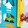 Fisher-Price-FHG50-Little-People-Helpful-Neighbors-Garage Fisher-Price Little People Toddler Playset with Spiral Race Track, Elevator and 2 Wheelies Toy Cars, Helpful Neighbor’s…