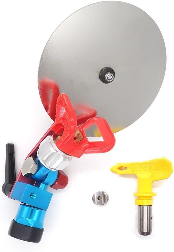 KWOW Universal Airless Paint Spray Guide Tool with Baffle and Tip Guard for Paint Spary Gun