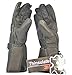 Blok-IT Leather Motorcycle Gloves. Motorbike Gloves. Windproof & Waterproof Biker Gloves, Gauntlet Motorcycle Gloves for Men & Women. Ultra Durable Thinsulate Cold Weather Motorcycle Gloves (Large)
