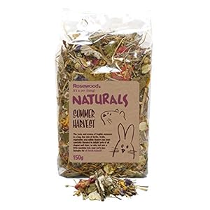 Rosewood Naturals Summer Harvest, Rabbit Treats & Small Animal Treats, 150g