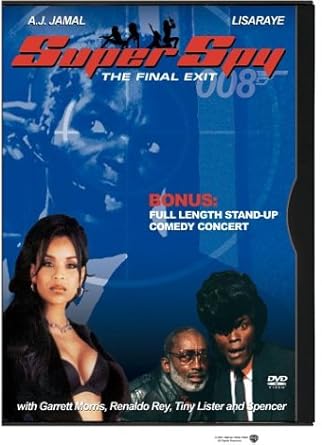 Amazon Com Super Spy A J Jamal Lisaraye Reynaldo Rey Conchita Leeflan A J Jamal Movies Tv