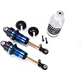 Traxxas TRA7461 Shocks, GTR Long Blue-Anodized, PTFE-Coated Bodies with TiN shafts (2)