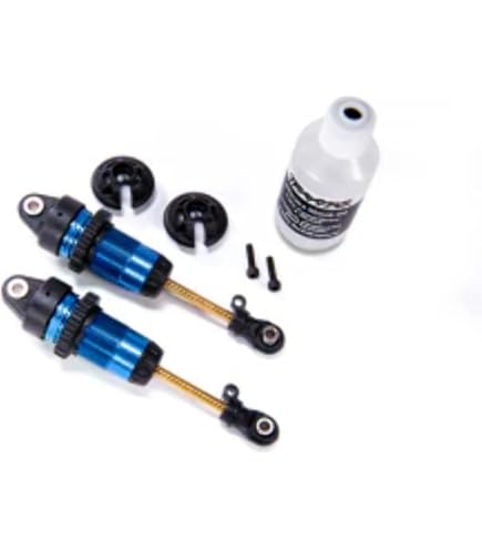 Traxxas 7468 Caps & Spring Retainers Kit – Replacement Parts For GTR Long / XX-Long Shock Sets
