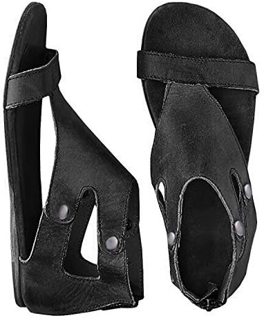 Freashine Women's Summer Sandals Open Toe Casual Flat Beach Slipper