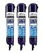 Refrigerator Water Filter Compatible with Whirlpool 4396841 4396710 Everydrop EDR3RXD1 Pur Filter3 Premium Cartridge (3-Packs)