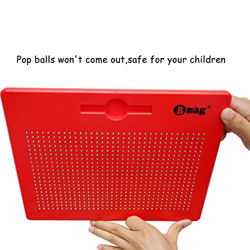 Magnetic Drawing Board Free Play Doodle Drawing Board Tablet Pad with Stylus Learning Writing STEM Travel Toy for Toddler Kids