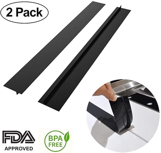 Amazon Com Silicone Stove Counter Gap Cover Kitchen Wide Long