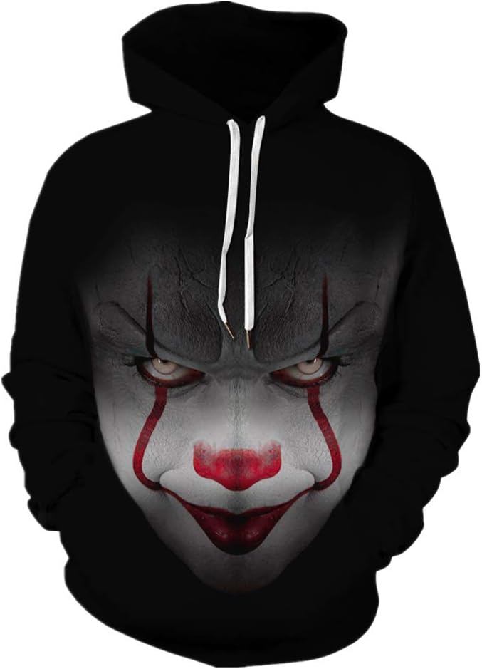 Unisex Hoodies Sweatshirts 3D Print Active Halloween Sweaters Tops