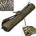 Yosoo 17''x14'' Roll up Canvas Artist Watercolor Draw Pen Oil Paint Brush Bag Case Holder,- 22 Slots, Army Green