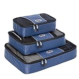 eBags Packing Cubes - 3pc Set (Denim)