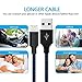 BULESK Lightning Cable 3Pack 10FT Nylon Braided Certified iPhone Cable USB Cord Charging Charger for Apple iPhone X, 8, 7 Plus, 6, 6s, 6+, 5, 5c, 5s, SE, iPad, iPod Nano, iPod Touch (BlackBlue)