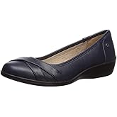 LifeStride Women's I-LOYAL Shoe, navy, 6 2W US