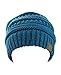 NYFASHION101 Exclusive Unisex Two Tone Warm Cable Knit Thick Beanie Cap