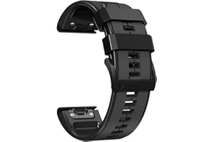 OUTVI 22mm watch band for garmin fenix 7 fenix 6 pro solar fenix 5 quick release dual color silicone watch strap for garmin instinct 2 solar forerunner 965 955 945 epix 2 pro