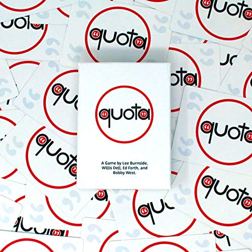 Quota, The Anywhere, Anytime Quotable Party Game Pricepulse