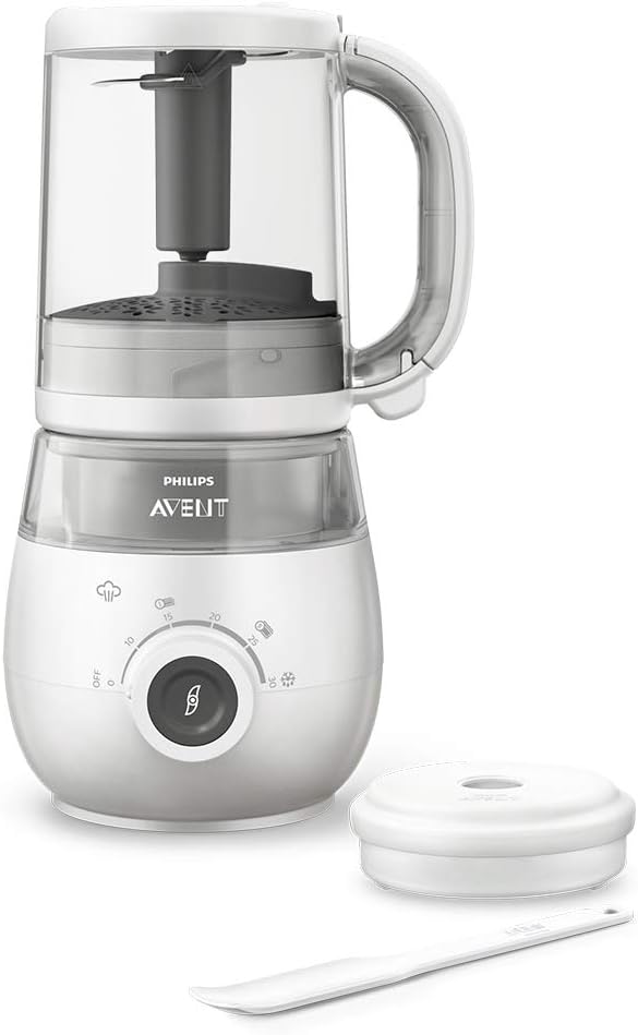 Philips 4-In-1 Healthy Baby Food Maker, White