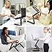 Adjustable Laptop Table Stand for Bed Sofa All Aluminium Alloy Standing Office Ergonomic Office Lap Desk Portable Lightweight Compatible Notebook Tablets with Adjustable Mouse Padthumb 3