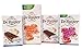 De Ruijter Variety Sprinkles, 4 packs of Premium Jimmies - Dark Chocolate, Milk Chocolate, Forest Fruit and Fruit Sprinkles