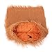 Lion Mane for Dog,Neckerchief, Pet Festival Halloween Party Fancy Lion Hair Dog Clothes Dress with Ears(Neck perimeter 35.1in, Adjustable,Light Brown )