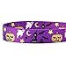 Blueberry Pet Halloween Darkness Deserted Castle Designer Adjustable Dog Collar with Decoration, Large, Neck 18