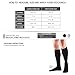 Truform Medical Compression Socks for Men and Women, 8-15 mmHg Knee High Over Calf Length, White, X-Large