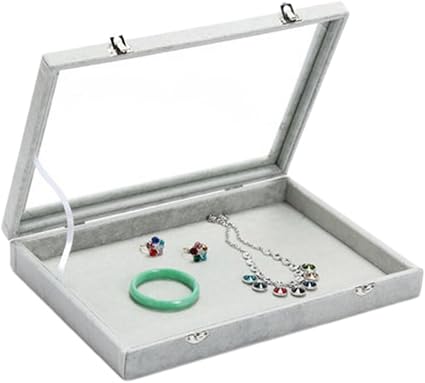 Black Temptation Caja de joyería Collar Pendientes Anillos ...