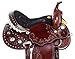 AceRugs 14″ 15″ 16″ 17″ All Purpose Western Show Barrel Racing Pleasure Trail Leather Horse Saddle TACK Set (Brown Dark, 17)thumb 4