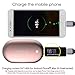 Letouch Rechargeable Hand Warmer 5200mAh Power Bank, Portable USB Electric Hand Warmers Double-Sided Heating Mobile External Battery Charger Best Gift in Winter for Women,Man (Rose Gold)