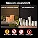 pensar Flameless Candles Outdoor Indoor Waterproof Candles Set of 12(D 3″ H 3″ 4″ 5″) Battery Operated Led Candles(Battery Not Included)