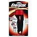 Energizer 2AA LED Rubber Flashlight, Black/Red