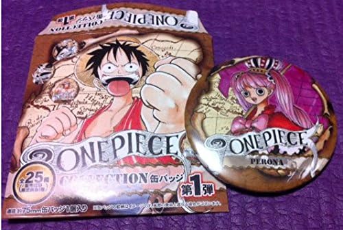 Amazon ワンピース 缶バッジ ペローナ 麦わらストア 輩js アニメ 萌えグッズ 通販