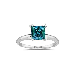 Studs Galore 1.80-2.40 Cts of 7 mm AAA Princess Lab
