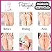2 Pack of Foot Peeling Mask for a Soft, Smooth & Healthy Feet within 1-2 weeks – Formulated & Tested in Germany by Prettyvol