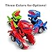 Kidsonor Kids Transformed Dinosaur Robot Car, Electronic Dino Robot Vehicle Car Toy Battery Power with LED Light Music (Green Dino)thumb 4
