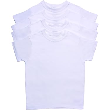 Lot De 7 T-shirts Manches Courtes Garçon Taille 5 Ans - Occasion Très Bon état - Couleur Bleue