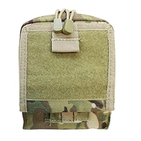 Molle Tactical ATLAS Map Pouch ID Admin Chart Case Clear Cover Carrier-MULTICAM