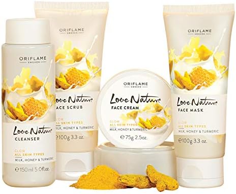 oriflame Love Nature Facial Kit- Glow turmeric