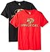 Mossy Oak Men's Short Sleeve Graphic T-Shirts (2 Pack), X-Large, Red/Black