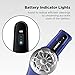 Eureka NEC122 PowerPlush Cordless Vacuum Cleaner, Handheld Vacuum, Hard Floor Stick Vacuum Cleaner, Blue