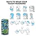 6pcs Headband Face Mask Head Wrap Bandana Headwear Sport Scarf Neck Gaiter Shield