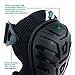 Knee Armor Heavy Duty Professional Knee Pads with Gel Cushions, EVA Foam, Adjustable Straps, Bonus Protective Gloves. Superb Knee and Hand Protection. Perfect for Construction, Gardening and More