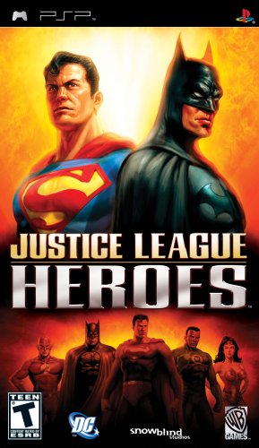 Justice League Heroes - Sony PSP (Best Psp Fighting Games)